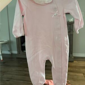 Cozy Pink Footie Pajamas with Long Sleeves